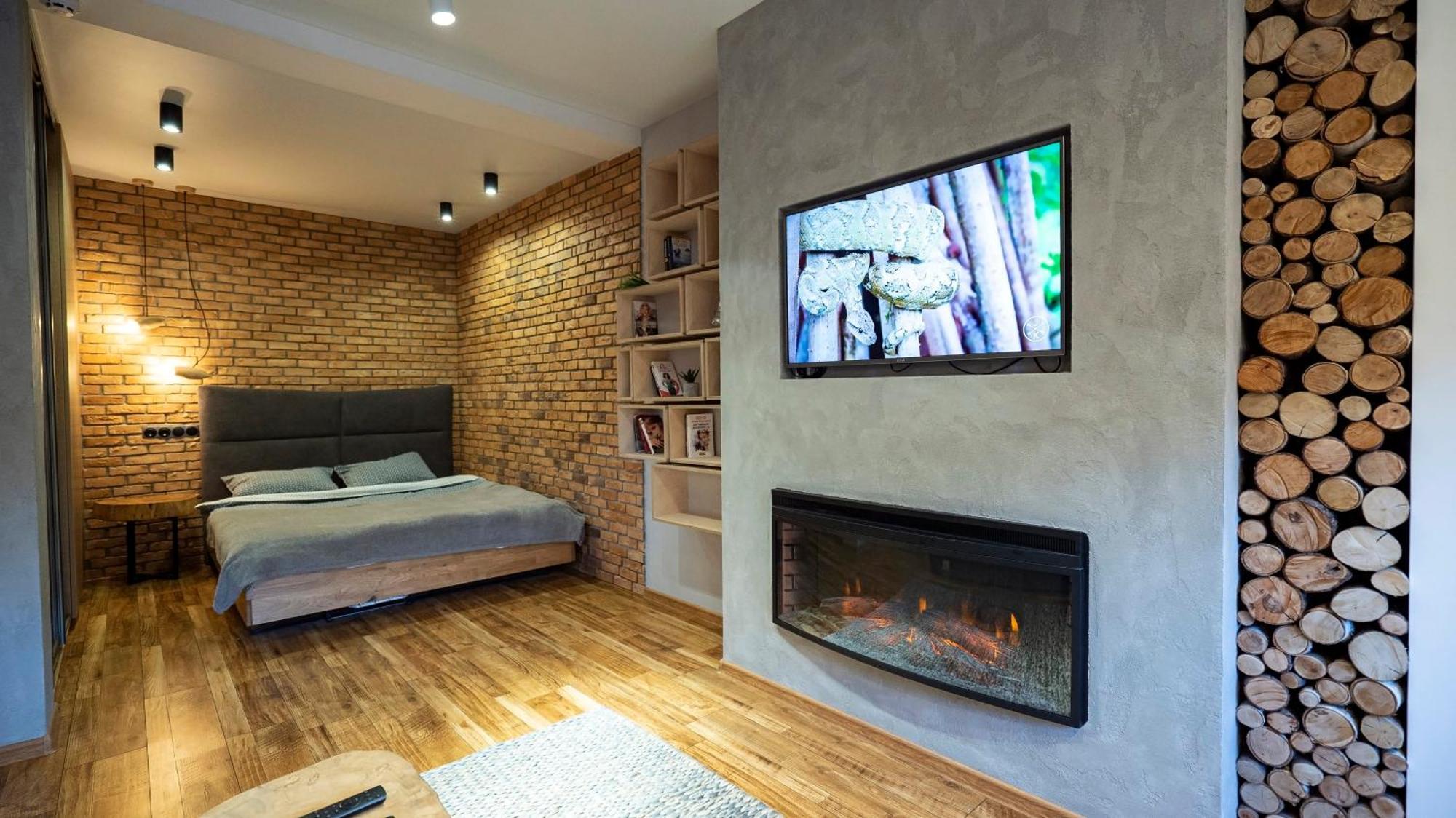 Loft Apartment Near Smart Plaza Polytech เคียฟ ภายนอก รูปภาพ